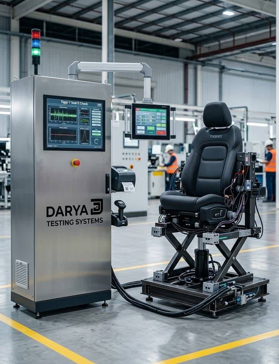 سیستم تست و ارزیابی صندلی خودرو Darya Testing Systems